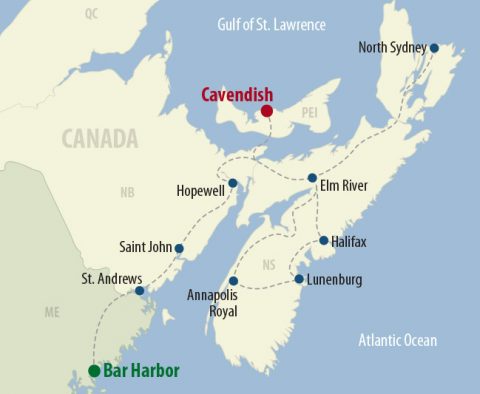 rv trip to canadian maritimes